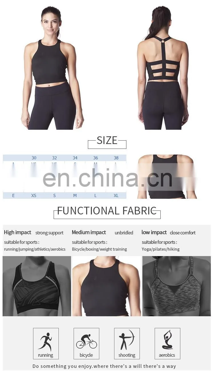 soft yoga high impact seamless sports lady sex bra
