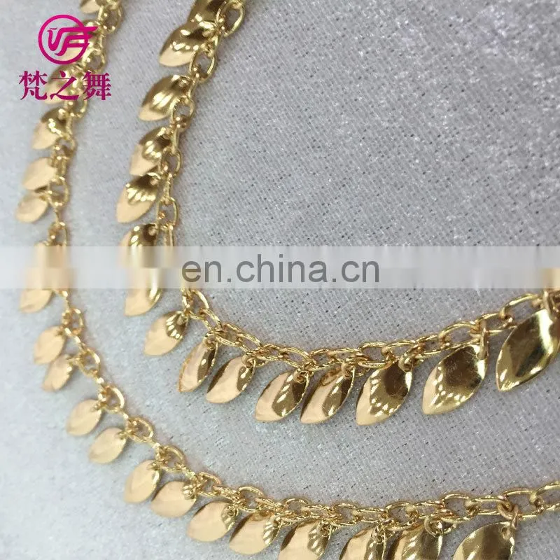 Fashion Belly dance hand bracelet metal chain accessories P-9046#