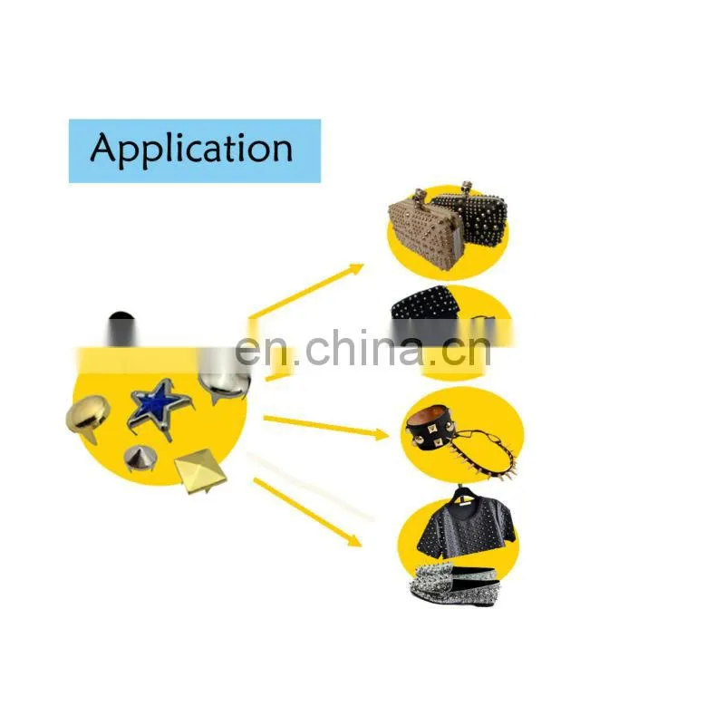 2014 New fashion 4 claw round stud for clothing