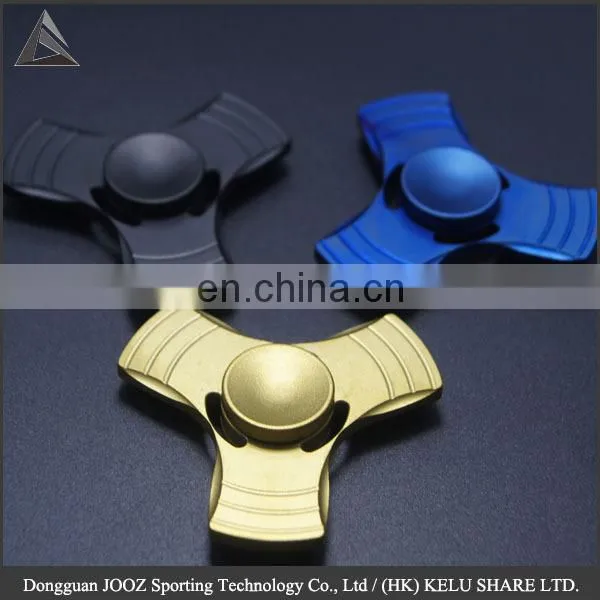 Nearly zero resistance long time spinning metal finger fidget spinner
