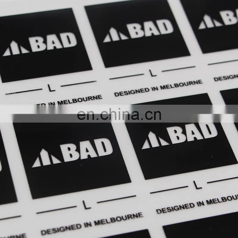 wholesale custom wash care labels for t shirts