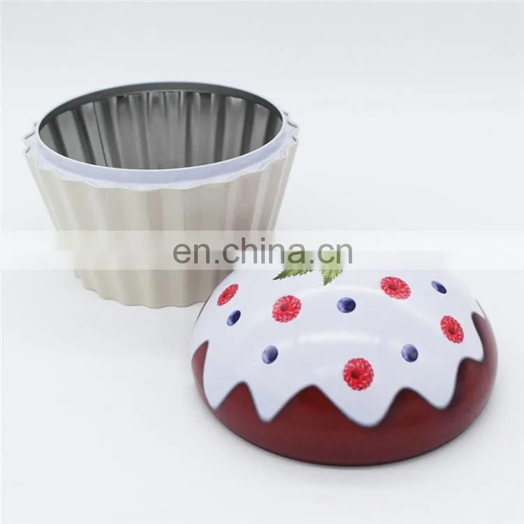 2015 new style cheap custom tin, christmas metal cake tin box