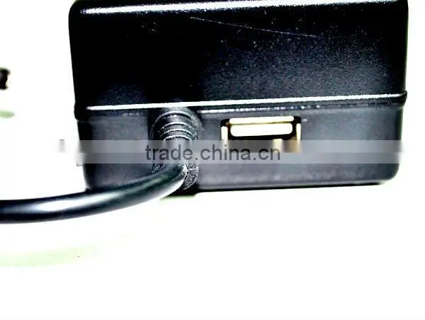 90W Home and car use power adapter with usb port