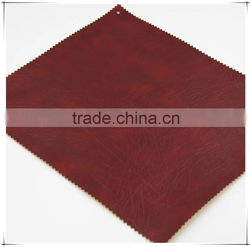 TC Backing Sofa Leather for shoes bag fabric PU Leather