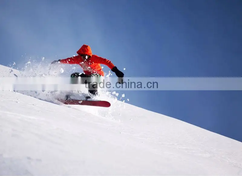 new product warmth and breathable and water proof PTFE ski suit set with adjustable hat