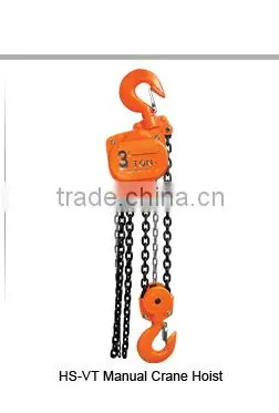 China manufacture hand chain hoist 3 ton manual chain block lifting hoist