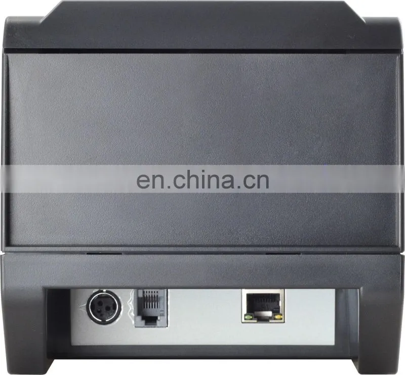 80mm Thermal Receipt POS Printer Kitchen Supermarket Sticker Machine High speed