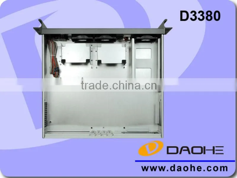 3U NON-HOTSWAP RACK-MOUNT Aluminium SERVER CHASSIS CASE D3380