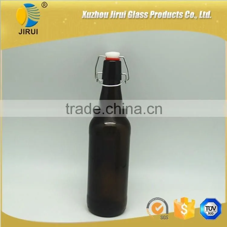 500ml Amber Swing-top Glass Wine Bottle