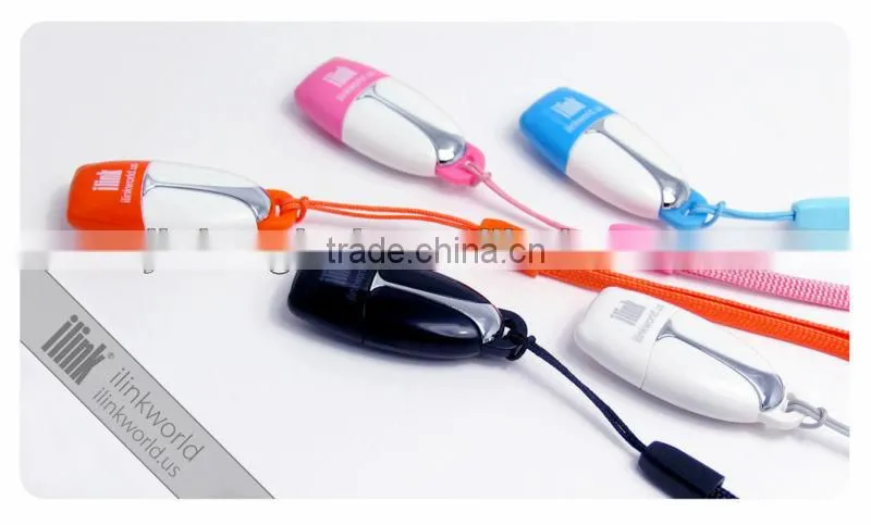 micro sd card reader with usb lanyard