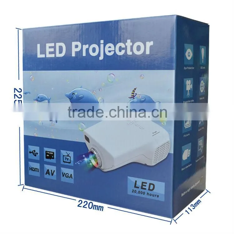 2013New arrival! Portable mini led projector E03 with usb,hdmi,vga,digital projector