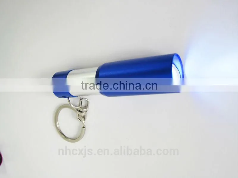 New super bright 3 led keychain flashlight with bottle opener