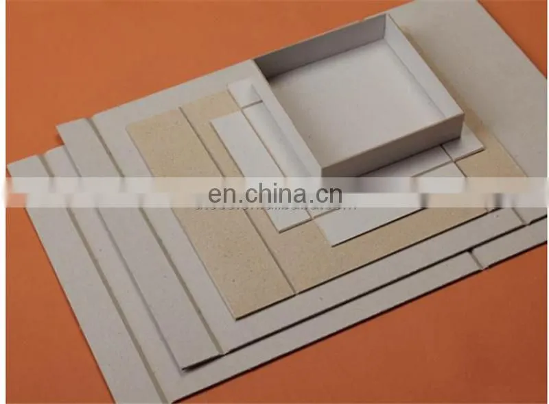 BG1000A Automatic MDF Grey Board cardboard Rigid Box V slot Grooving notching Machine