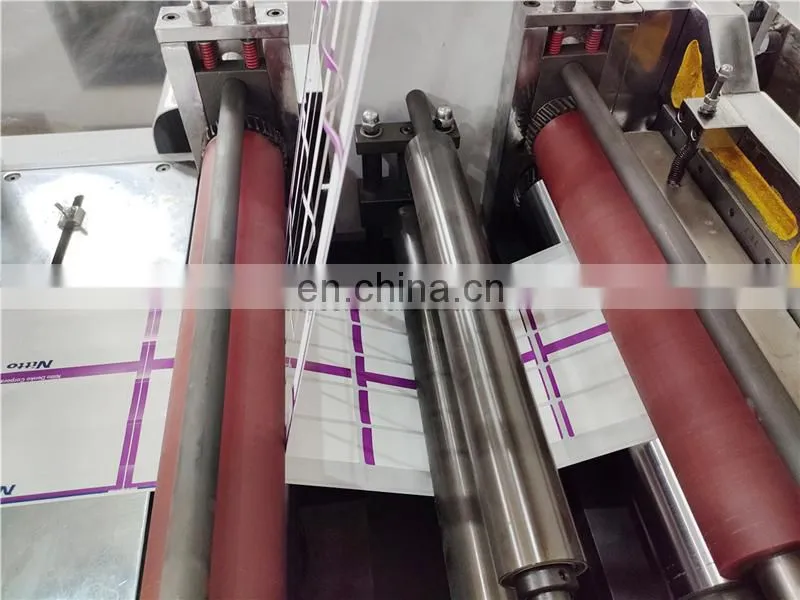 UTM420Z Automatic Adhesive Label Film Flatbed Die Cutting Machine, Flat bed roll clear sticker tape punching press cutter