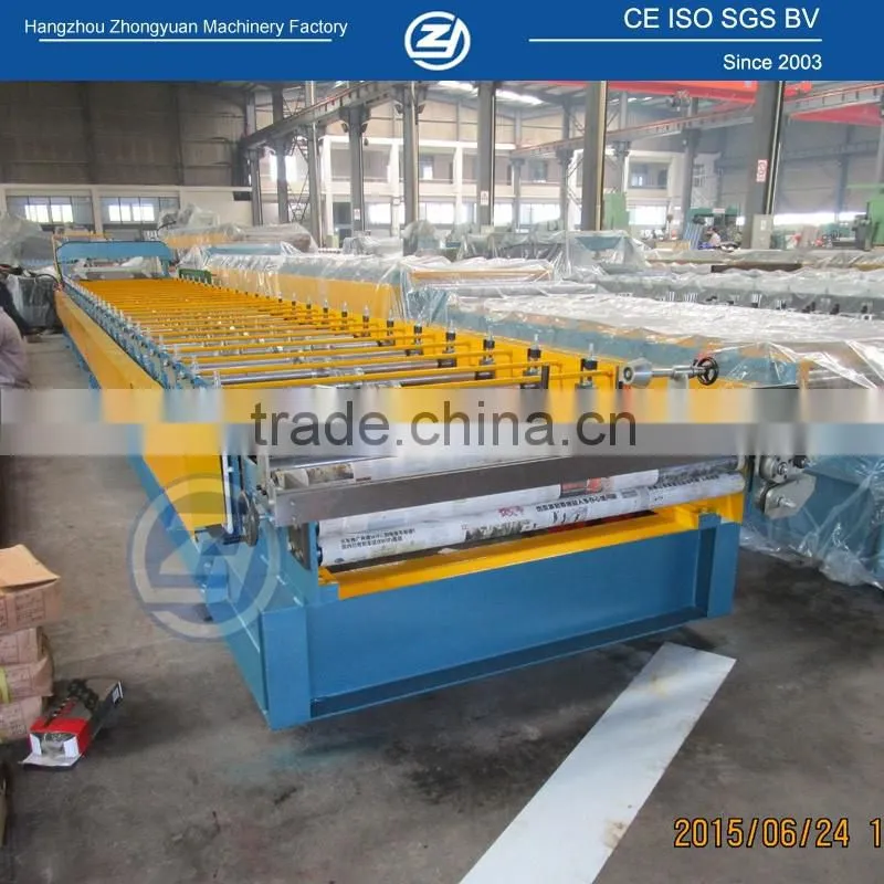Factory Supplier Engineer Oversea Service Roof Forming Machine