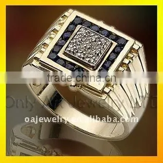 hot sell new custom design signet rings for men paypal accept