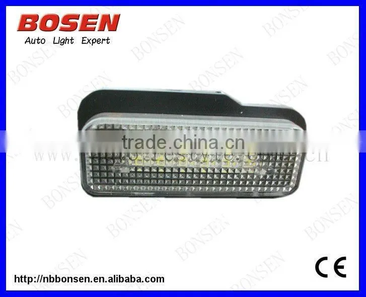 2014 hot product W203 LED licence plate light