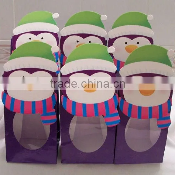 Christmas penguin goody bags