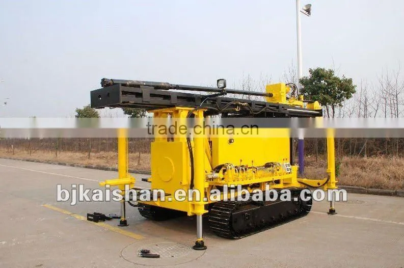 milling bench used depth 120m,diameter:115-254mm,KW10 High-Effect Hydraulic Geothermal Water Well Drilling Rigs
