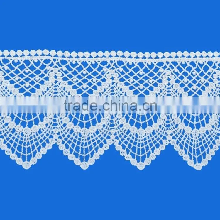 Latest women garment collar design detachable cotton lady crochet neck applique embroidery patch for clothing