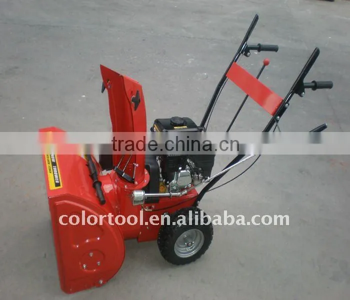 6.5HP wheel walk CE approved snow blower QCW-D265 / electric snow thrower