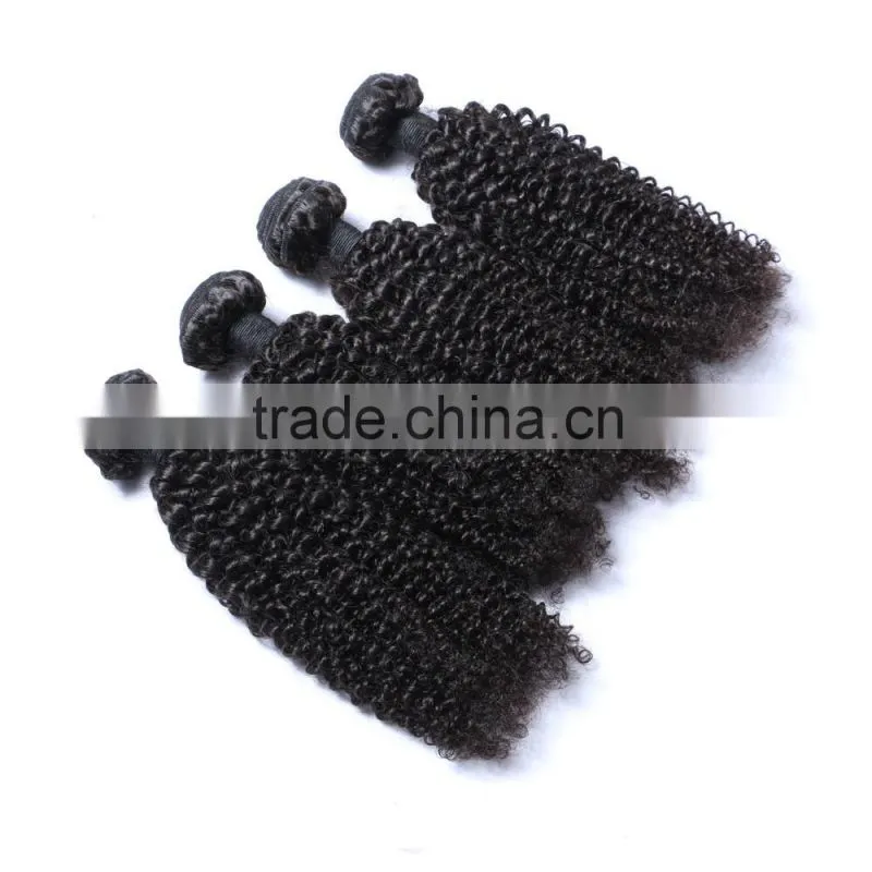 WJ012 Natural hair wholesaler 8 inch kinky curl hair weaving remy extension