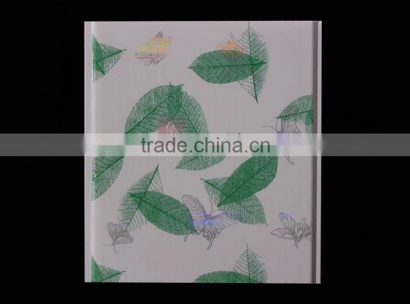 250*7mm2015 Hot Stamping Artistic PVC Ceiling Panel Designs PVC Panel China Supplier