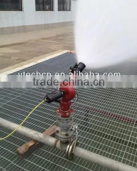 Electric and remote control fire water cannon,powerful flow,application on fire fighting,water truck or riot control