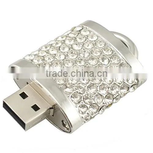 lock shape diamond flash memoty stick 8gb