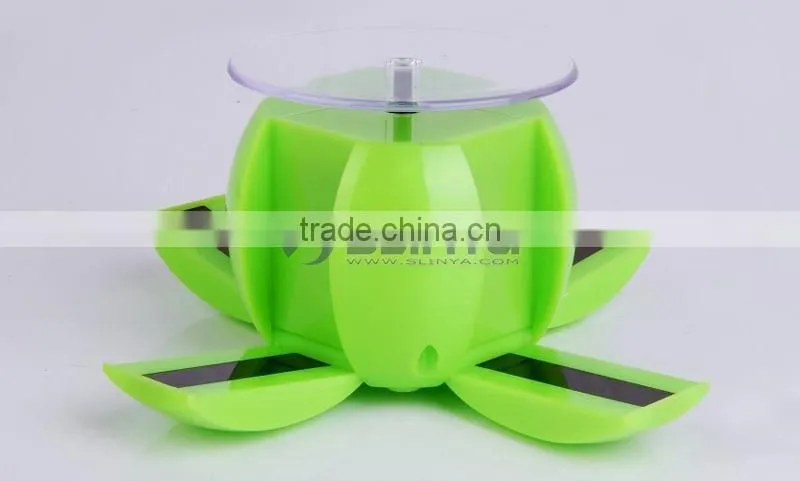 Red Yellow Green Shell LED Indicate Solar Power Product Counter Show Stand