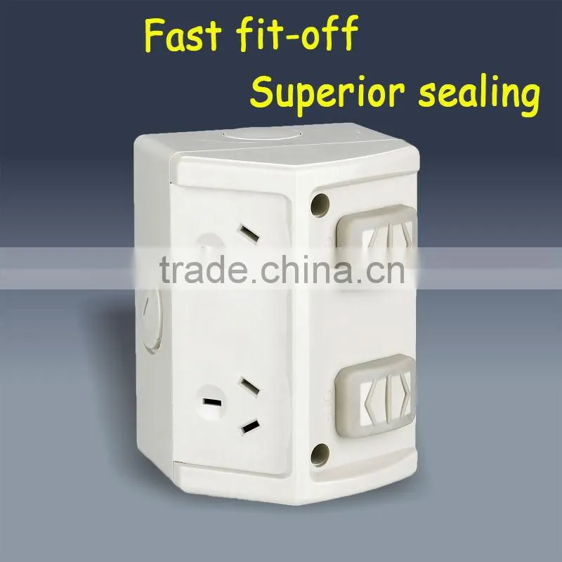 weatherproof socket outlet