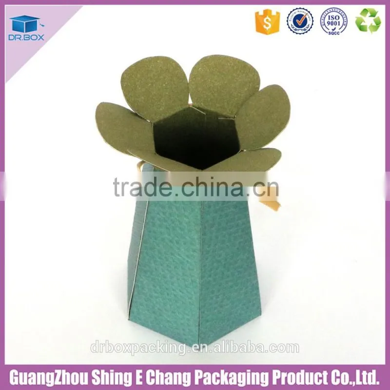 Decorative flower cardboard vases best selling types of flower vase