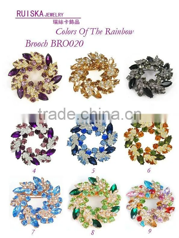 2012 New Design Vintage Enamel Brooch