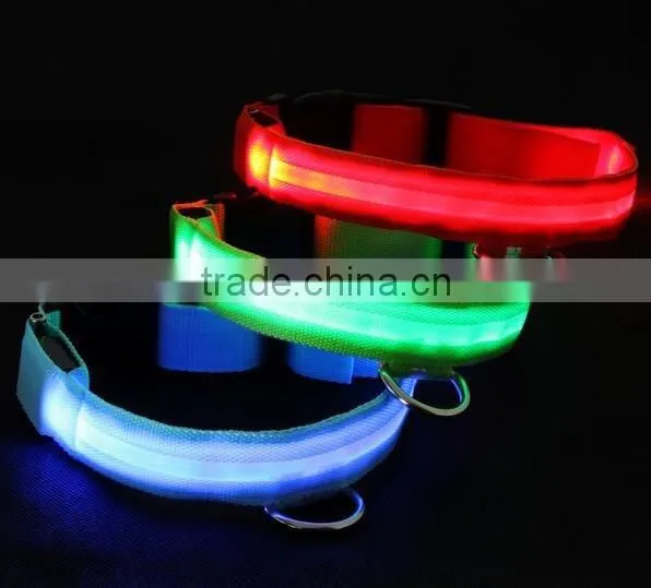 2016 Pet Dog Cat Safety Flasher Blinker LED Light Tag Collar