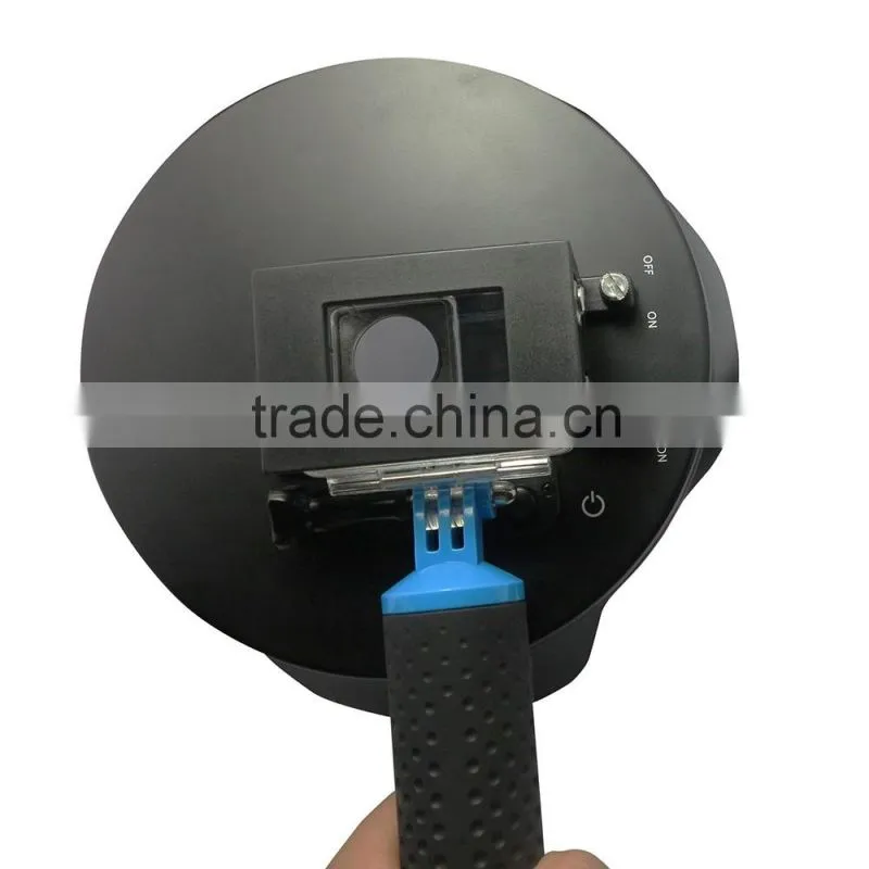 SHOOT 6 inch Dome GoPro for the Hero4 3 3+ and Dome Port Transparent Cover Lens Hood LCD Screen