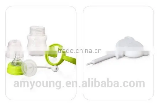 210ml wide mouth glass bottle milk bottle PP bottle manufacturers for wholesale infant formula