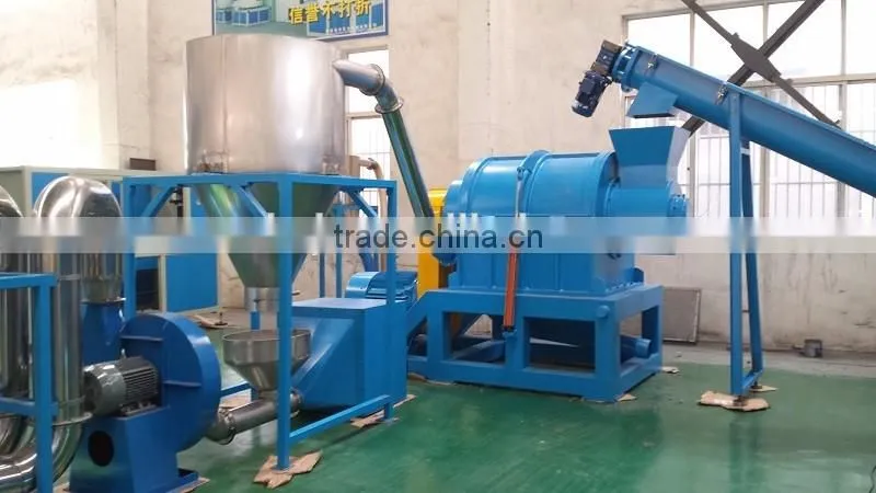 recycling machine for plastic bottles