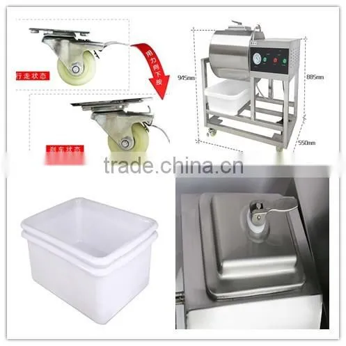 Vacuum bloating machine meat salting machine tumbler