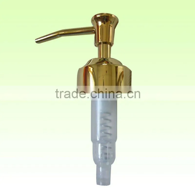 metal lotion pump
