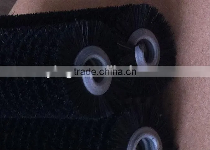 Indusrial round spiral bristle roller brush