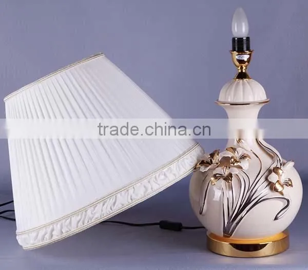 new Chines pottery and modern desk lamps