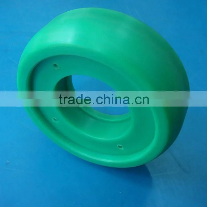 High anti-impact resistance plastic UHMWPE pulley wheels
