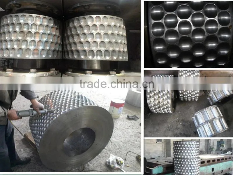 High density coal ash briquette press machine