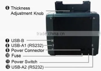 Intelligent Cash Sorter Money Detector Mix Value Discriminator for Kuwaiti dinar Notes Counter Bill Detector for KWD
