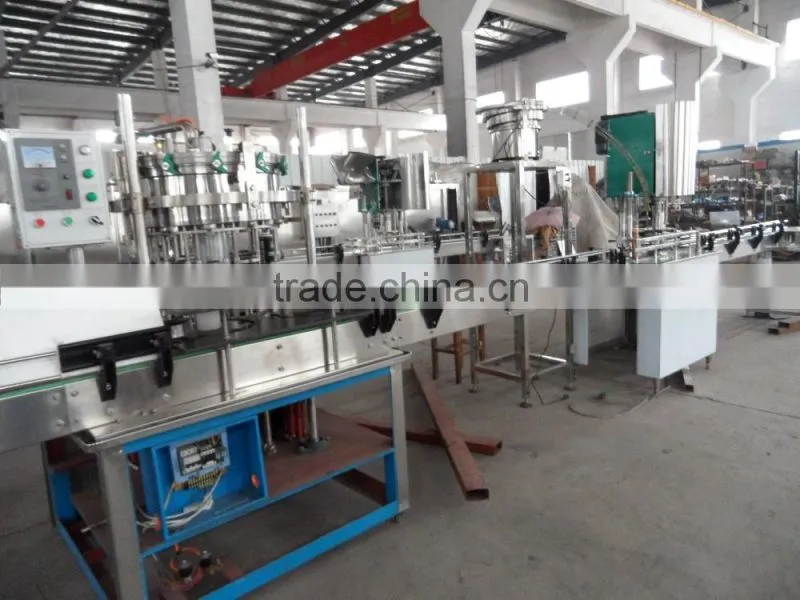 gas drink isobaric filling machine