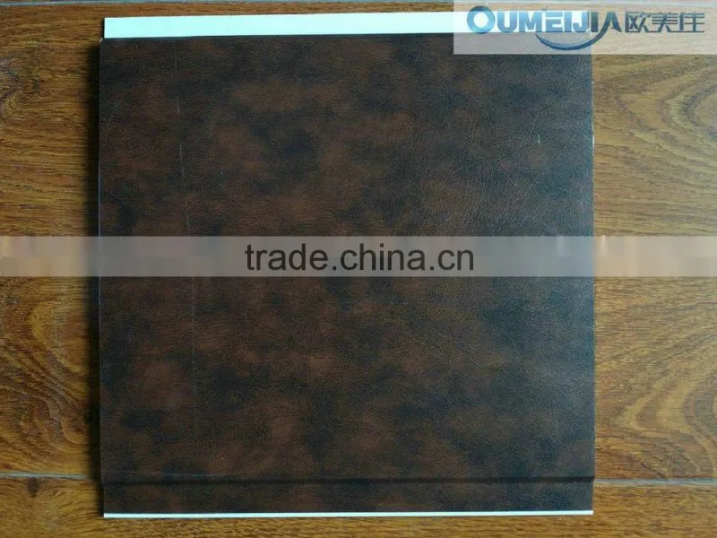 Oumeijia the latest design of pvc laminated wall decorative panels for interior decoration