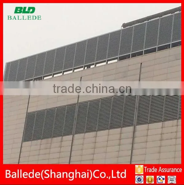 custom high quality aluminum waterproof and sun proof louver roof