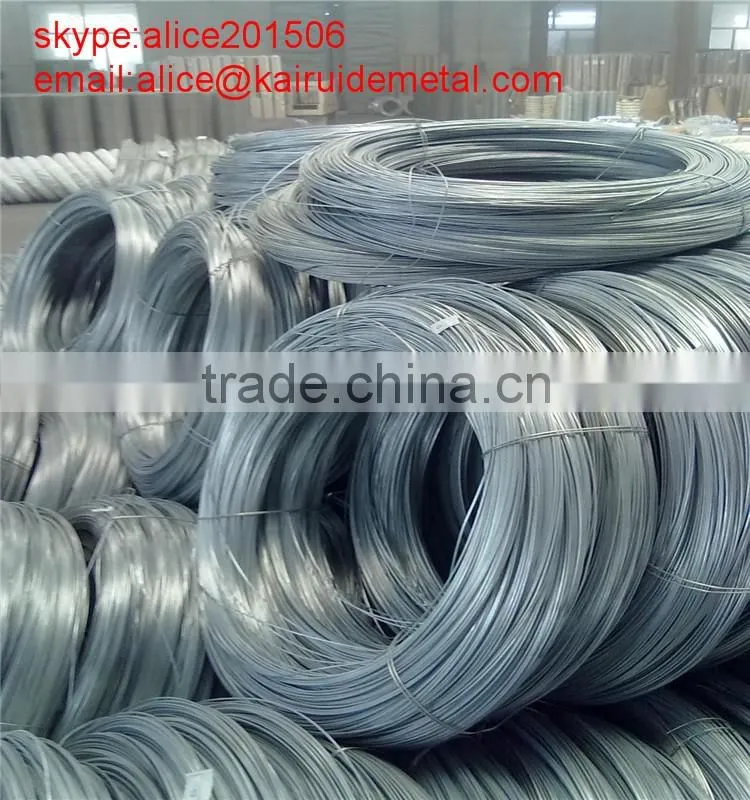 high quality Factory production galanied iron wire/GI wire