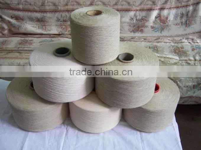 MAIN PRODUCT wet-spinning flax linen semi-bleached yarn 24NM 14S