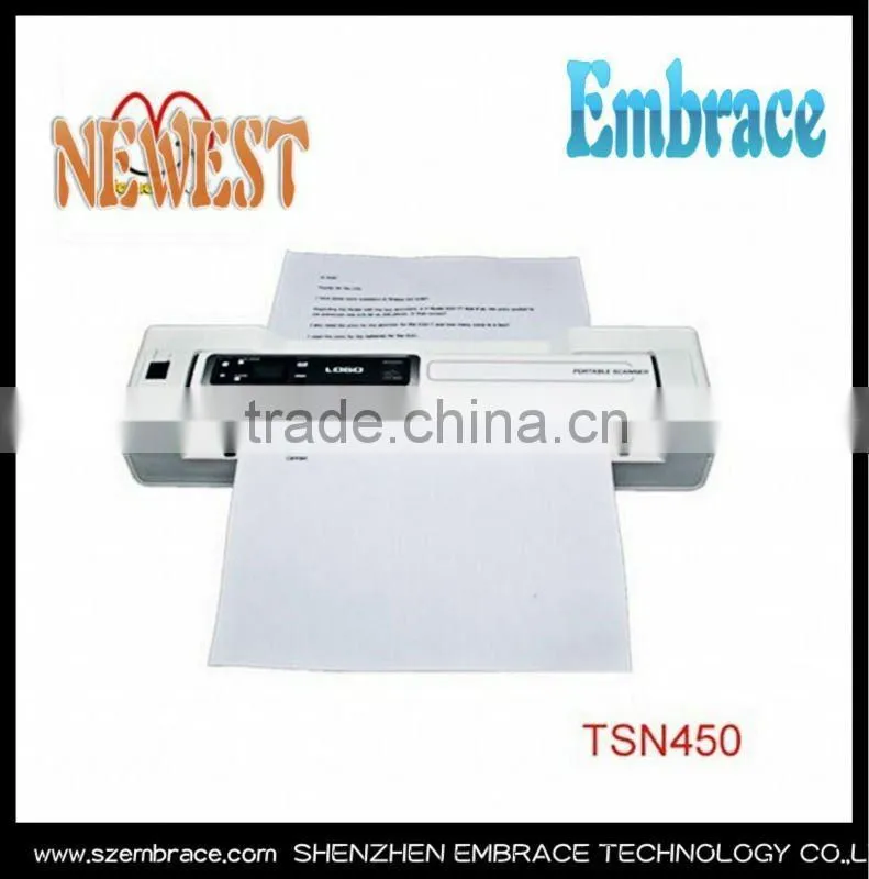 New coming skypix 1200dpi auto-feed scanner with rechargable battery